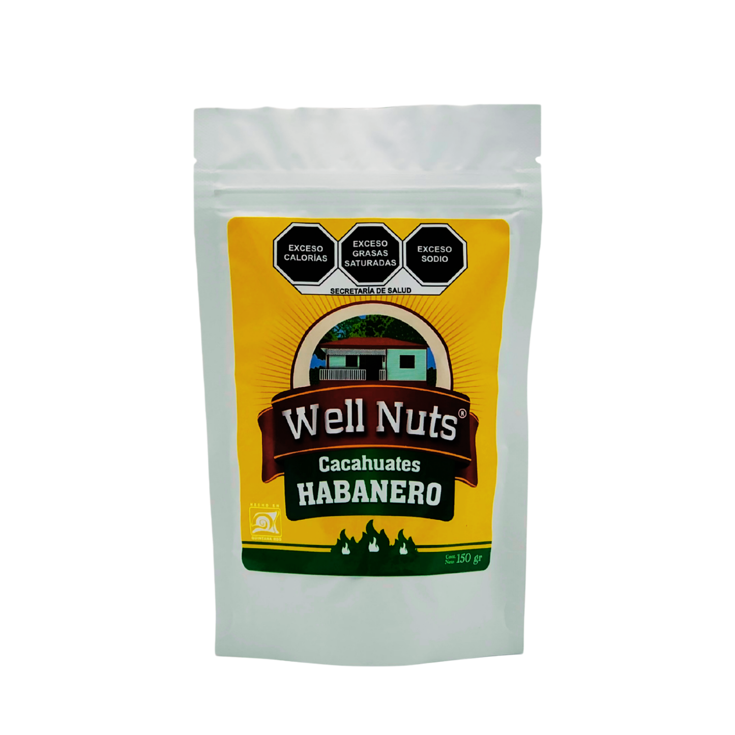 Cacahuates + Habanero Ahumado