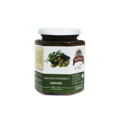 Chimichurri chile árbol ahumado WellNuts